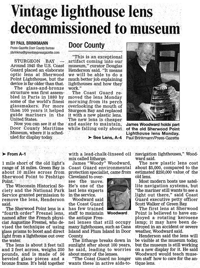 Green Bay Press Gazette - October 22, 2002